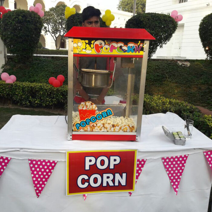 Pop corn machine