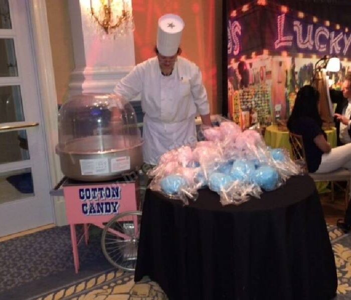Cotton candy machine